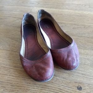 Frye Carlson Leather Flats